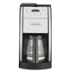 Cuisinart DGB-550BKP1 Grind & Brew 12-Cup Automatic Coffeemaker, Black/Silver