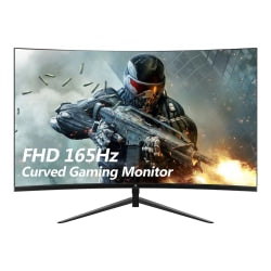 Z-edge UG24 - LED monitor - curved - 24in - 1920 x 1080 Full HD (1080p) @ 165 Hz - 1 ms - HDMI, DisplayPort - black