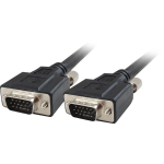 Comprehensive Pro AV/IT Series VGA HD 15 Pin Plug to Plug Cables 6 ft - 6 ft VGA Video Cable for Video Device - First End: 1 x 15-pin HD-15 Male VGA - Second End: 1 x 15-pin HD-15 Male VGA - 26 AWG