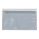 Partners Brand Glamour Mailers, 10-1/4inH x 6-1/4inW x 1/16inD, Translucent Silver, Case Of 250 Mailers