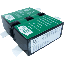 BTI - UPS battery - 1 x battery - Sealed Lead Acid (SLA) - 9 Ah - for APC Back-UPS Pro 1300