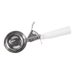 Winco No. 6 Disher, 4.66 Oz, White