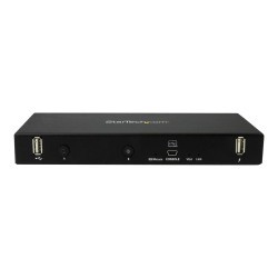 StarTech.com 2-port KVM Console Adapter - Laptop-to-Server - Rackmount Crash Cart Adapter - 2 Computer(s) - 1 Local User(s) - WUXGA - 1920 x 1200 Maximum Video Resolution - 8 x USB - 3 x VGA - 120 V AC, 230 V AC Input Voltage