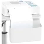 Ergotron Zido Side Bin - 18in Length x 12in Width x 3.3in Depth x 5in Height - Metal - Cool Gray