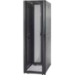 Schneider Electric NetShelter SX Rack Cabinet - For Storage, Server - 48U Rack Height x 19in Rack Width - Floor Standing - Black - 3010 lb Maximum Weight Capacity