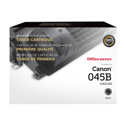 Office Depot Brand Remanufactured Black Toner Cartridge Replacement For Canon 045, OD045B