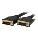 Comprehensive Pro AV/IT Series 26 AWG DVI-D Dual Link Cable 3ft - 3 ft DVI Video Cable for PC, Video Device - First End: 1 x DVI-D (Dual-Link) Male Digital Video - Second End: 1 x DVI-D (Dual-Link) Male Digital Video - 1.28 GB/s