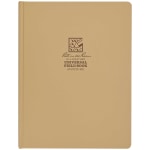 Rite in the Rain All-Weather Maxi Bound Books, 8-1/4in x 11in, Tan, Case Of 6 Books