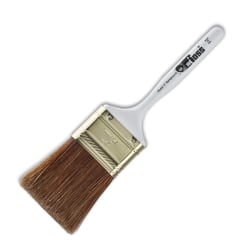 Dynasty Faux Squirrel Paint Brush, Size 20, Round Bristle, Squirrel Hair, Silver