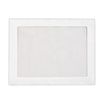 LUX #9 Full-Face Window Envelopes, Middle Window, Self-Adhesive, Bright White, Pack Of 50