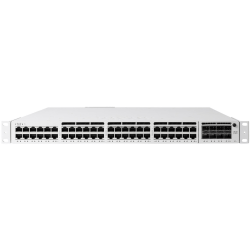 Meraki 48-port Gbe PoE+ Switch - 48 Ports - Manageable - 3 Layer Supported - Modular - 715 W Power Consumption - Twisted Pair, Optical Fiber - 1U High - Rack-mountable - Lifetime Limited Warranty