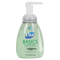 Dial Basics Foam Hand Soap, Unscented, 7.5 Oz Bottle