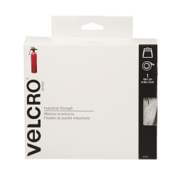 VELCRO Brand Industrial Strength Velcro Self Stick Tape, 2in x 15ft, White