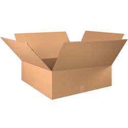 Partners Brand Double-Wall Heavy-Duty Corrugated Cartons, 30in x 30in x 12in, Kraft, Box Of 5