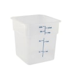 Cambro CamSquare Food Storage Container, 4 Qt, Clear