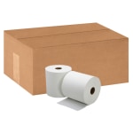 SKILCRAFT All-Purpose Embossed 1-Ply Hardwound Paper Towels, 100% Recycled, 800ft Per Roll, Pack Of 6 Rolls