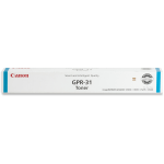 Canon GPR-31 Original Toner Cartridge - Laser - 27000 Pages - Cyan - 1 Each