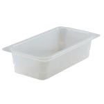 Cambro Translucent GN 1/3 Colander Pans, 3inH x 6-15/16inW x 12-3/4inD, Pack Of 6 Colanders