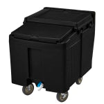 Cambro SlidingLid Ice Caddy, 125-Lb Capacity, Black