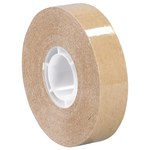 3M 987 Adhesive Transfer Tape, 1in Core, 0.5in x 36 Yd., Clear, Case Of 6