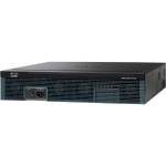 Cisco 2921 Integrated Services Router - Refurbished - 3 Ports - Management Port - 12 - Gigabit Ethernet - 2U - Rack-mountable - 90 Day