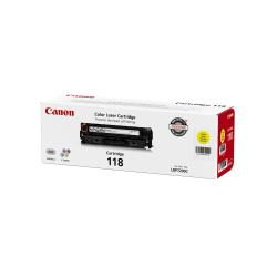 Canon 118 Yellow Toner Cartridge, 2659B001