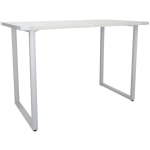 Safco Mirella SoHo 48inW Table Writing Desk, White Ash