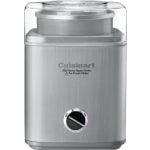 Cuisinart Pure Indulgence 2 Qt Frozen Yogurt-Sorbet & Ice Cream Maker, Silver