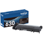 Brother TN-630 Black Toner Cartridge, TN-630BK