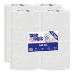 Tape Logic Color Duct Tape, 3in Core, 3in x 180ft, White, Case Of 16