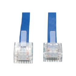 Eaton Tripp Lite Series Cisco Console Rollover Cable (RJ45 M/M), 6 ft. (1.83 m) - Network cable - RJ-45 (M) to RJ-45 (M) - 6 ft - blue