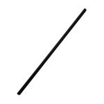 Karat Stir Straws, 5-1/4in, Black, Pack Of 10,000 Straws