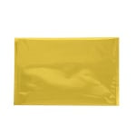 Partners Brand Metallic Glamour Mailers, 12-3/4in x 9-1/2in, Gold, Case Of 250 Mailers