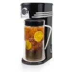 Nostalgia NCIT3PLSBK Ice Tea & Coffee Maker, Black