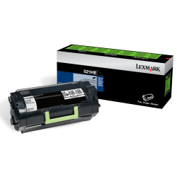 Lexmark 52D1H0E Contract Remanufactured High-Yield Black Toner Cartridge