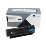 Lexmark Original High Yield Laser Toner Cartridge - Black Pack - 3000 Pages