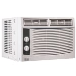 Black+Decker Mechanical Window Air Conditioner, 5,000 BTU, White