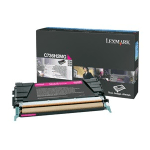 Lexmark Magenta High Yield Toner Cartridge - Laser - 10000 Page - Magenta