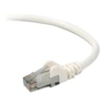 Belkin Cat.6 UTP Patch Cable - RJ-45 Male Network - RJ-45 Male Network - 12ft - White