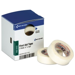 First Aid Only First Aid Tape Refill For SmartCompliance General Business Cabinets, 1/2in x 5 Yd., Box Of 2 Rolls