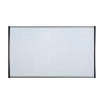 Quartet ARC Magnetic Dry-Erase Cubicle Whiteboard, 18in x 30in, Aluminum Frame With Silver Finish