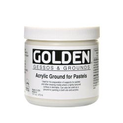 Golden Acrylic Ground For Pastels, 8 Oz