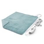 Pure Enrichment PureRelief XXL Ultra-Wide Microplush Heating Pad, 19-1/2in x 24in, Sea Glass