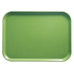 Cambro Camtray Rectangular Serving Trays, 14in x 18in, Lime-Ade, Pack Of 12 Trays