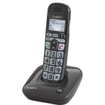 Clarity D703 DECT 6.0 Amplified Cordless Phone, 7.5inH x 4inW x 5inD, Black, CLAR53703