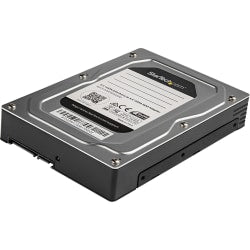 StarTech.com 2.5 to 3.5 Hard Drive Adapter - For SATA and SAS SSD / HDD - 2.5 to 3.5 Hard Drive Enclosure - 2.5 to 3.5 SSD Adapter - 2.5 to 3.5 HDD Adapter - Turn almost any 2.5in SATA/SAS drive into a 3.5in drive - Supports 2.5in hard drives (HDD)