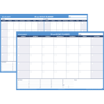 AT-A-GLANCE Undated Erasable/Reversible Wall Planner, 30/60 Day, 48in x 32in, 30% Recycled, PM33328