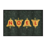 M+A Matting Message Mat, 45in x 69in, Noel Bells