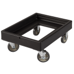 Cambro Camdolly For UPC300/1318CC Food Pan Carriers, 10-1/2inH x 25-1/2inW x 19-1/4inD, Black