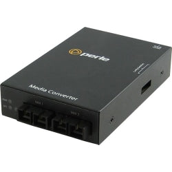 Perle S-100MM-M2SC2 - Repeater - 100Mb LAN - 100Base-FX - SC multi-mode / SC multi-mode - up to 1.2 miles - 1310 nm